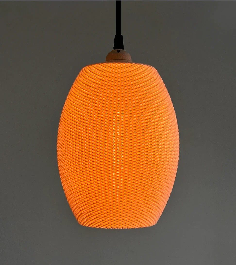 Luminária Pendente Ovo – Design Orgânico para Iluminação de Ambientes Acolhedores - Criativalia