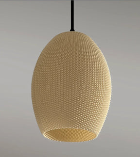 Luminária Pendente Ovo – Design Orgânico para Iluminação de Ambientes Acolhedores - Criativalia