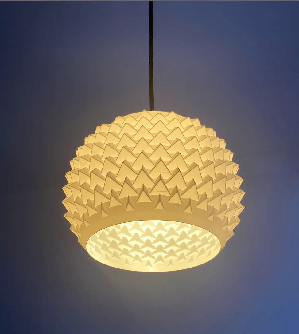 Luminária Pendente Spike – Dragon Egg | Design Escultural com Impacto Visual - Criativalia