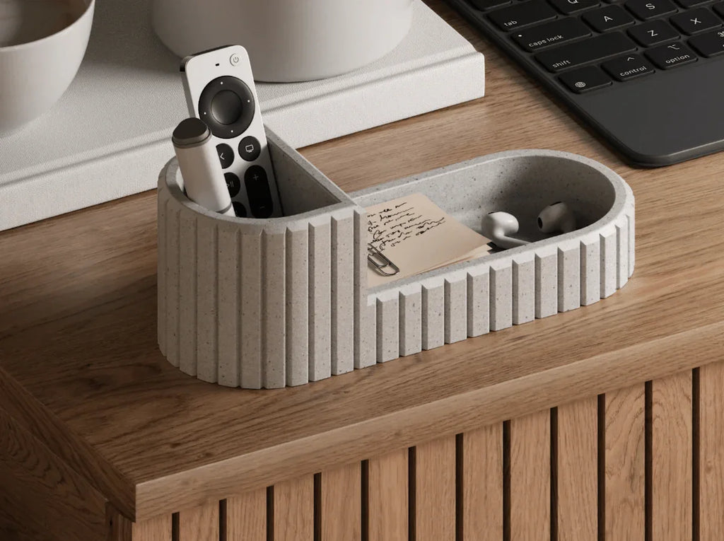 Organizador de Mesa Compacto – Minimalismo funcional com propósito sustentável - Criativalia