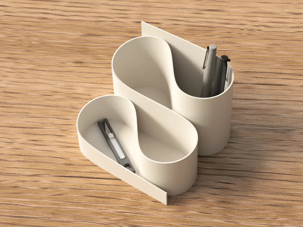 Organizador de Mesa Multifuncional – Organização Inteligente com Design Sustentável - Criativalia
