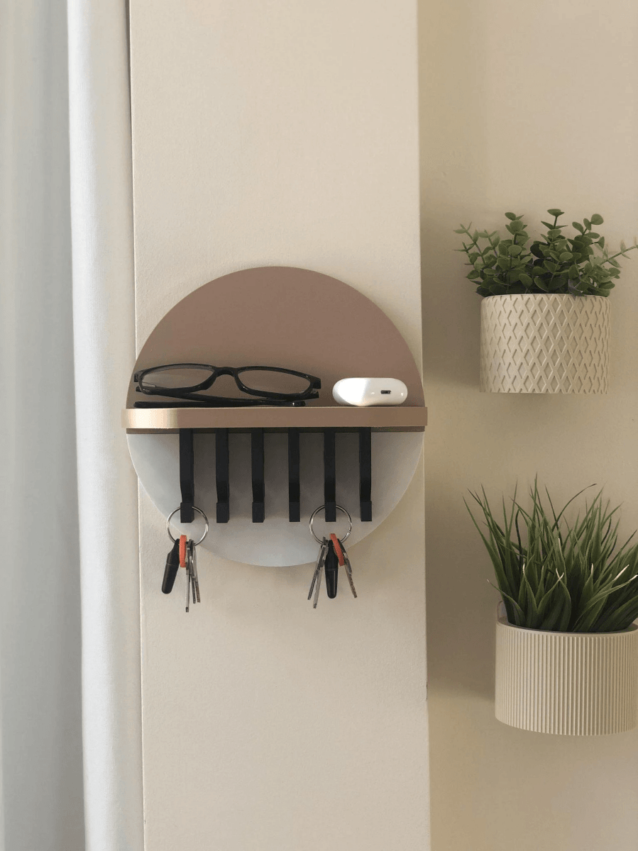 Porta - Chaves de Parede Minimalista - Criativalia