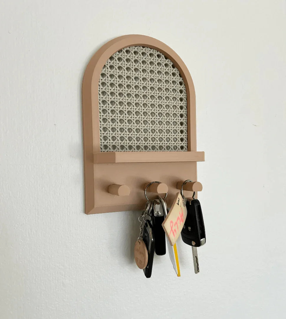 Porta - Chaves Rattan – Design Natural e Produção Sustentável - Criativalia