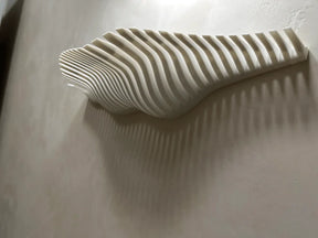 Prateleira Ondina II - Design Orgânico com Elegância Contemporânea - Criativalia