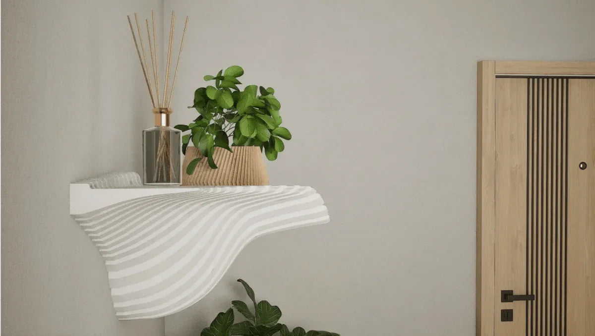 Prateleira Ondina IV - Design Minimalista, Funcionalidade Máxima - Criativalia