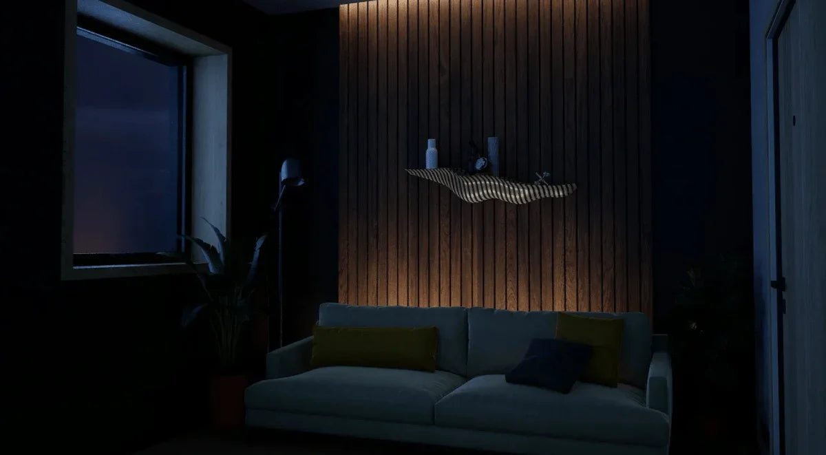 Prateleira Ondina IV - Design Minimalista, Funcionalidade Máxima - Criativalia