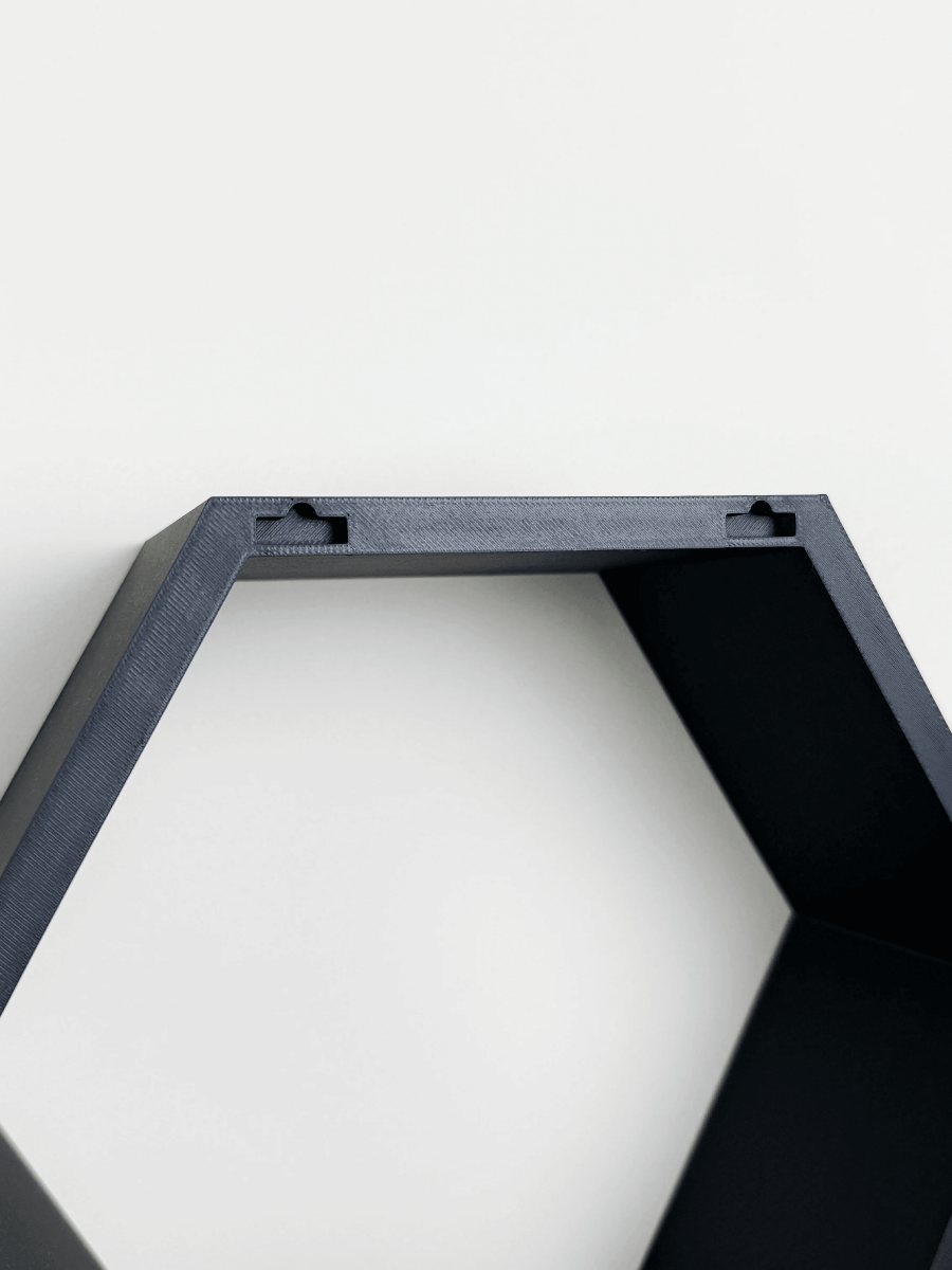 Prateleiras Hexagonais - Kit 2 unidades - Criativalia