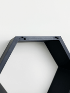 Prateleiras Hexagonais - Kit 2 unidades - Criativalia