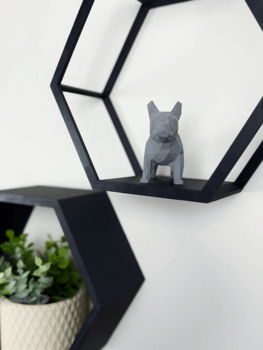 Prateleiras Hexagonais - Kit 2 unidades - Criativalia