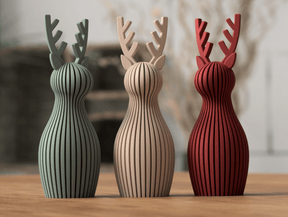 Rena Natalina Decorativa – Christmas Reindeer Ecológica e Artesanal - Criativalia