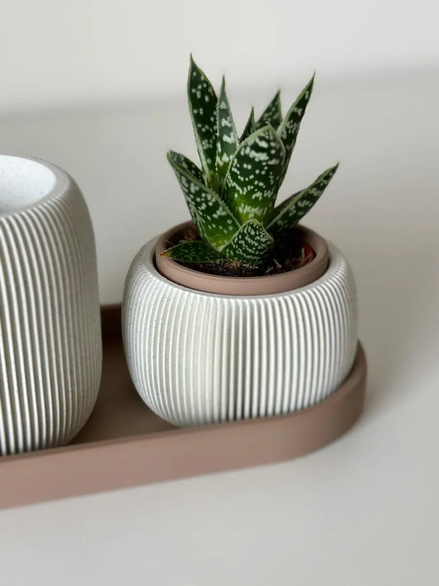 STRAMEL – Porta - canetas com vaso decorativo - Criativalia