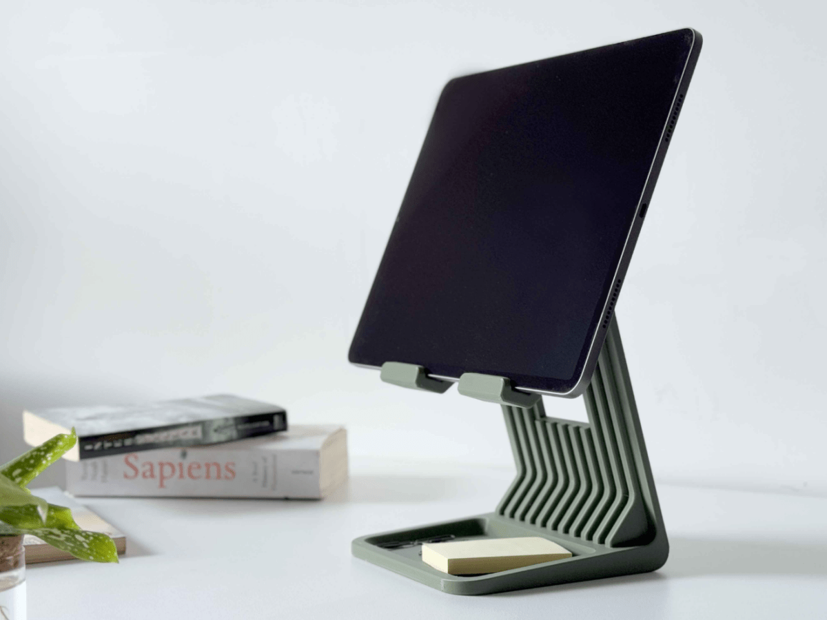Suporte Elevado para Tablet LAMEL– Para iPad e Tablet com Bandeja - Criativalia