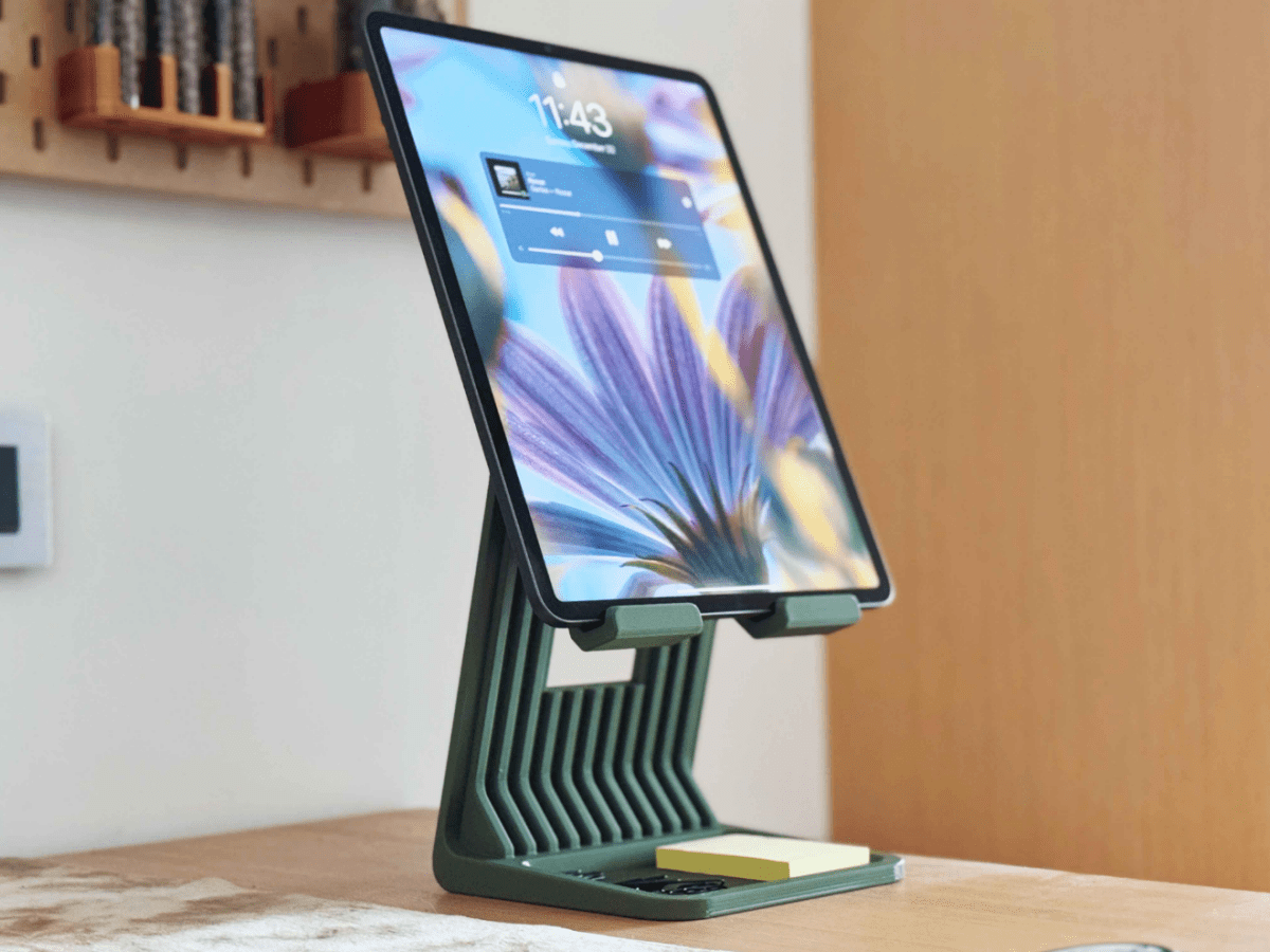Suporte Elevado para Tablet LAMEL– Para iPad e Tablet com Bandeja - Criativalia