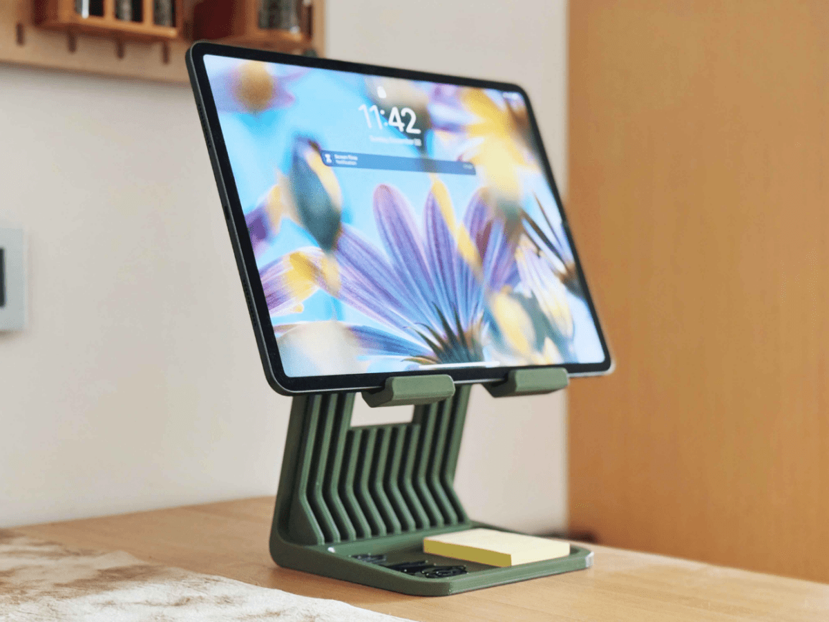 Suporte Elevado para Tablet LAMEL– Para iPad e Tablet com Bandeja - Criativalia