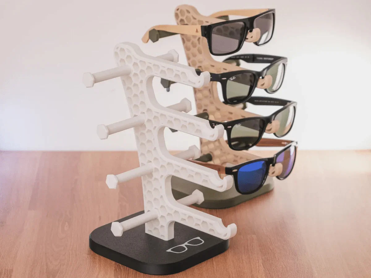 Suporte Vertical para Óculos – Organização Inteligente com Design Moderno - Criativalia