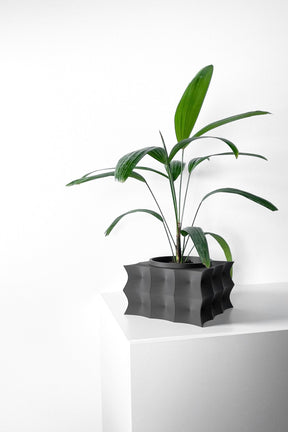 Vaso Decorativo Averth – Vaso para Planta com Design Ondulado