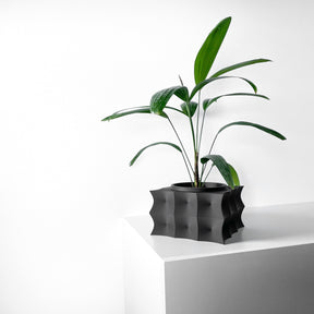 Vaso Decorativo Averth – Vaso para Planta com Design Ondulado