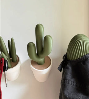 Trio Cacto – Penduradores de Parede com Design Exclusivo - Criativalia