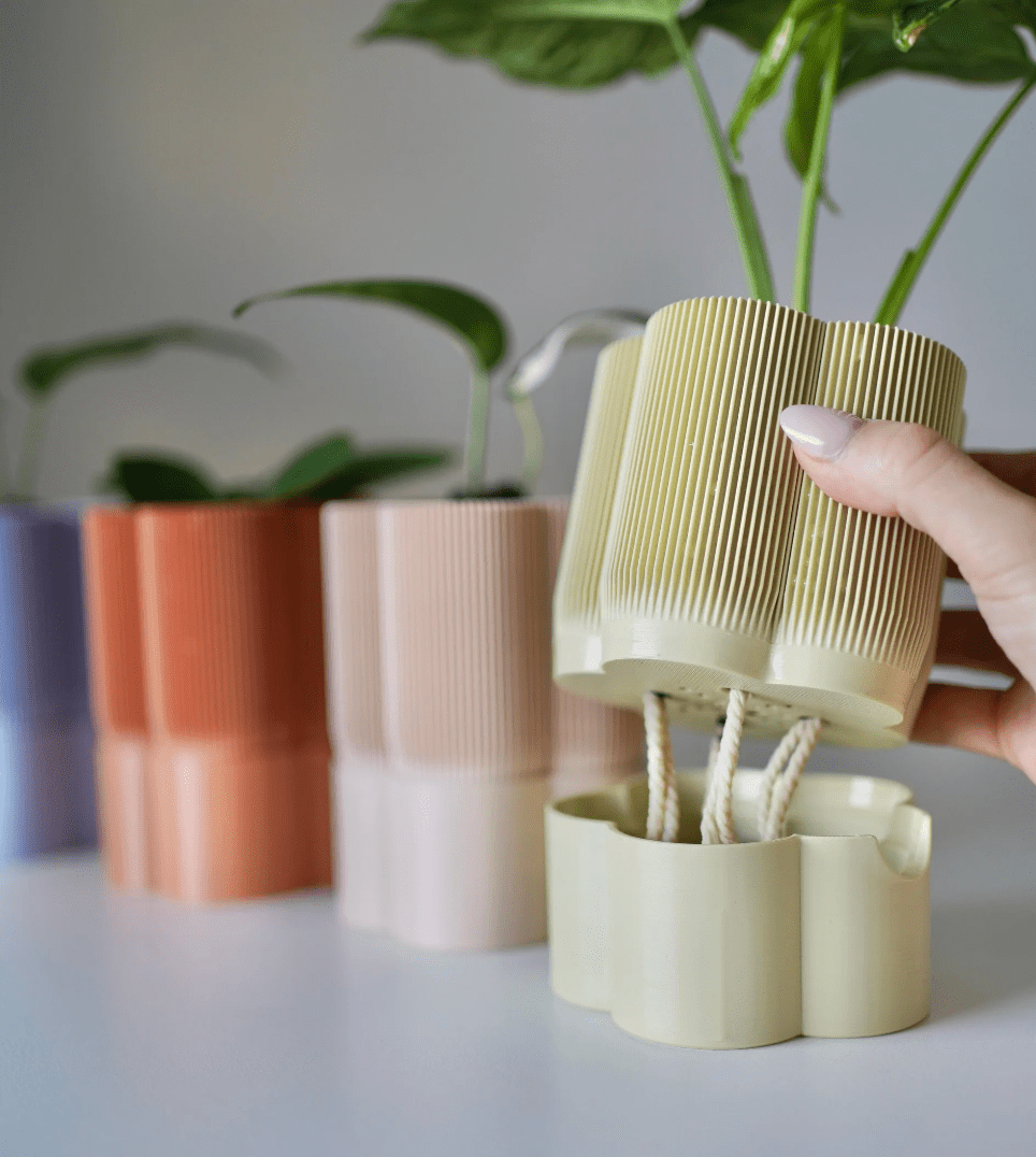 Vaso Autoirrigável Flollia - Criativalia