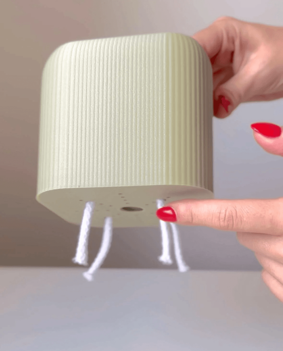 Vaso Autoirrigável Prisma - Criativalia