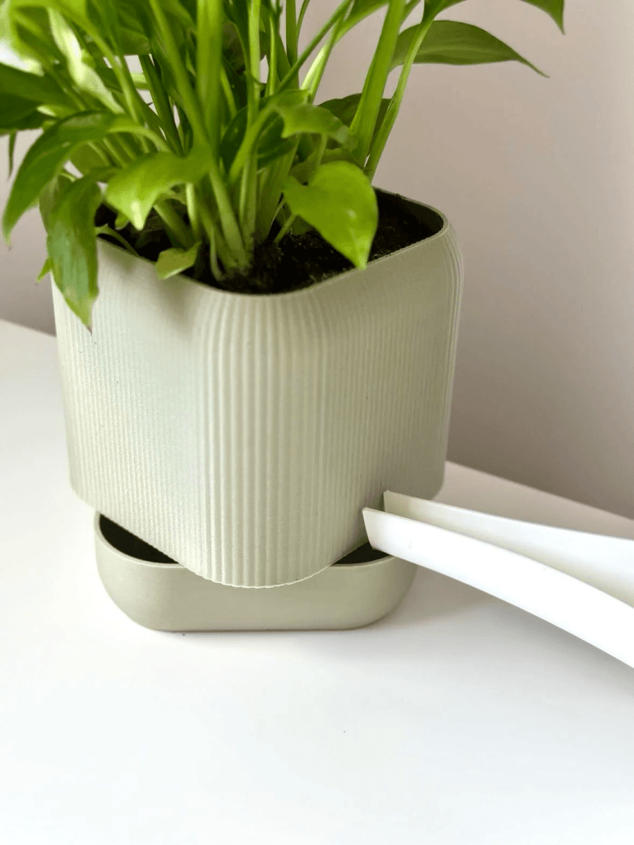 Vaso Autoirrigável Prisma - Criativalia