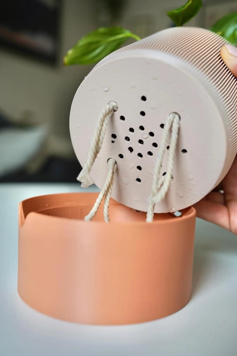 Vaso Autoirrigável RIB | Design Sustentável e Artesanal - Criativalia