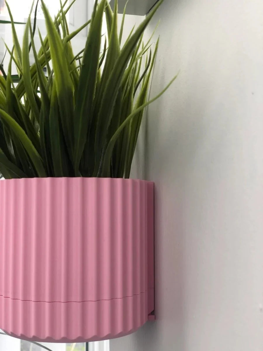 Vaso de Parede Stripe Lines – Traços Minimalistas com Elegância Natural - Criativalia