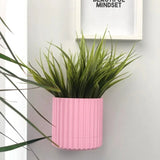 Vaso de Parede Stripe Lines – Traços Minimalistas com Elegância Natural