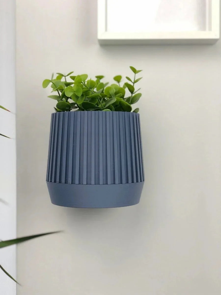 Vaso de Parede Vertical Lines – Estilo Minimalista com Funcionalidade - Criativalia