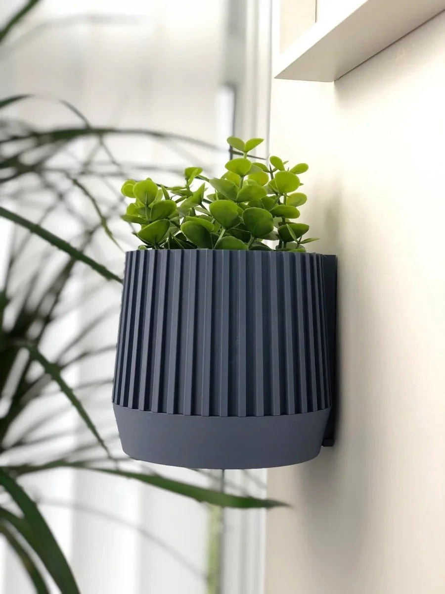 Vaso de Parede Vertical Lines – Estilo Minimalista com Funcionalidade - Criativalia