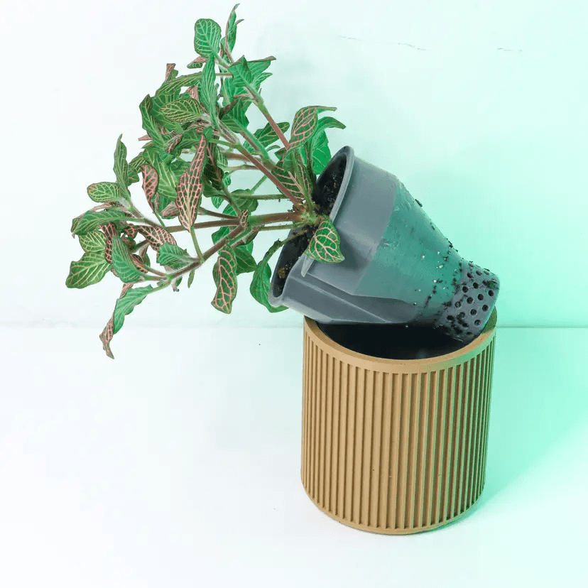 vaso de planta Alva – autoirrigavel - Criativalia