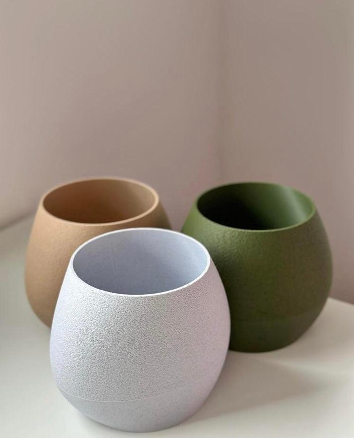 Vaso de Planta Kapka – autoirrigavel - Criativalia