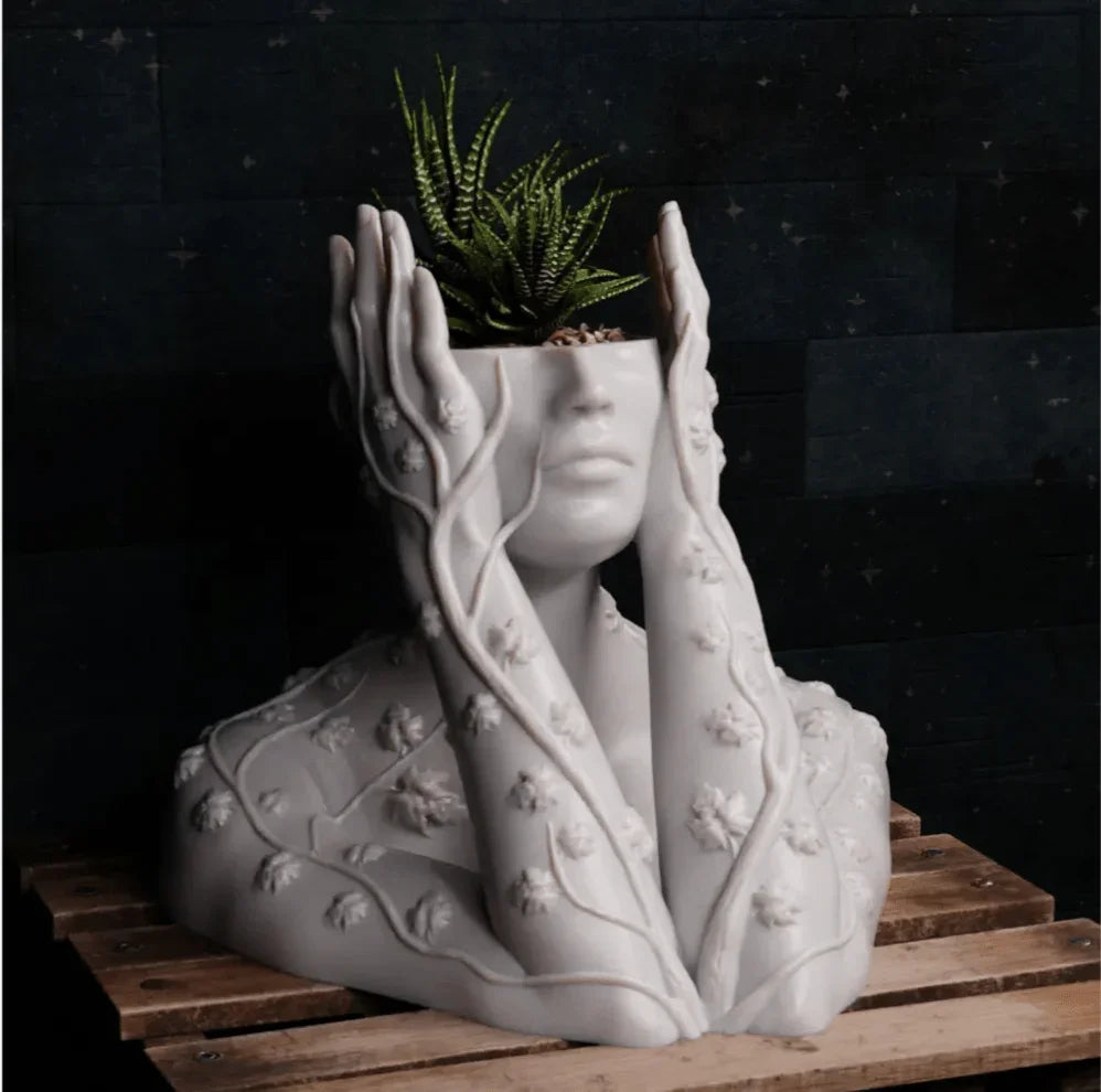 Vaso Decorativo Ivy Woman - Criativalia
